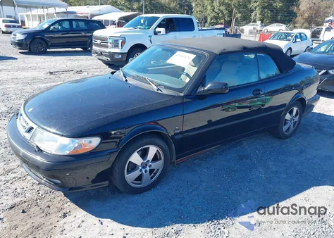 2003 Saab 93 z USA, uszkodzony, nr VIN YF3DF78KX37009565